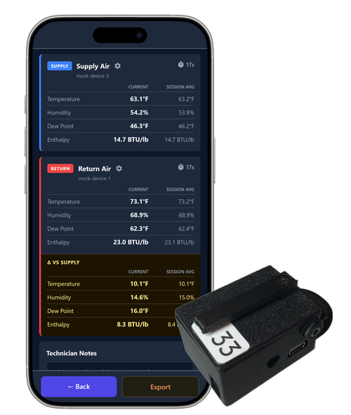 Service Signal app screenshot